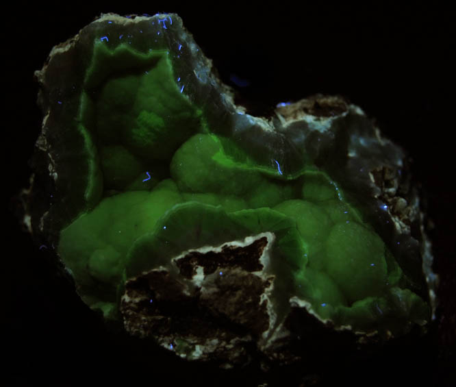 Wavellite from Mona Lisa Mine, Porter Mountain, Gilham, Polk County, Arkansas