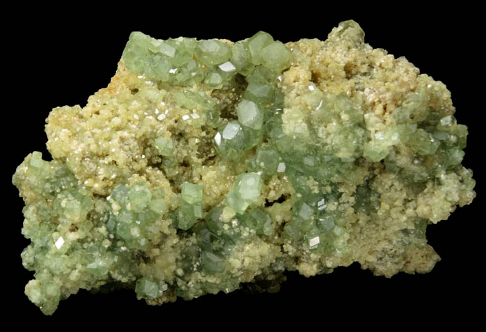 Andradite var. Demantoid Garnet from Antetezambato, Ambanja, Antsiranana Province, Madagascar