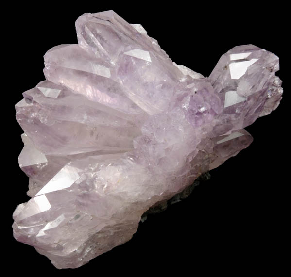 Quartz var. Amethyst Quartz from Catalan Agate-Amethyst District, Southern Paran Basalt Basin, Artigas, Uruguay