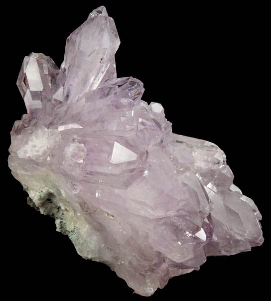 Quartz var. Amethyst Quartz from Catalan Agate-Amethyst District, Southern Paran Basalt Basin, Artigas, Uruguay