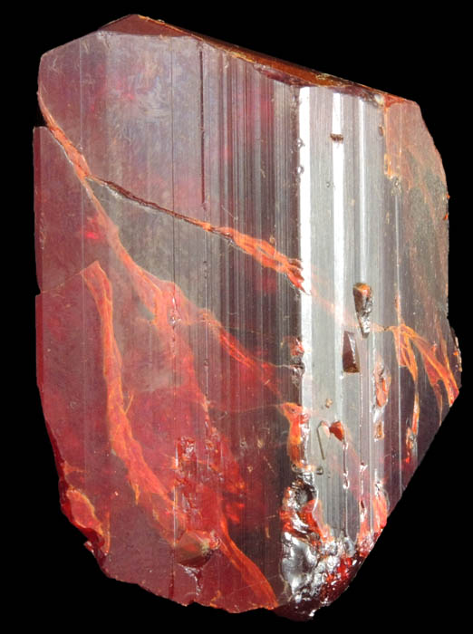 Realgar from Shimen Mine, Hunan, China