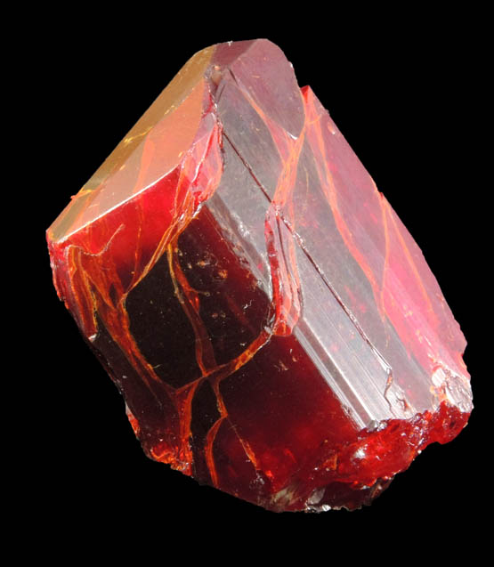 Realgar from Shimen Mine, Hunan, China