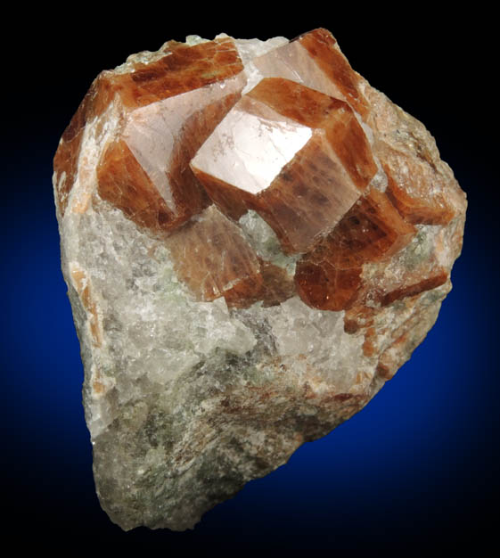 Grossular Garnet in Quartz from Pitts-Tenney Quarry, Minot, Androscoggin County, Maine