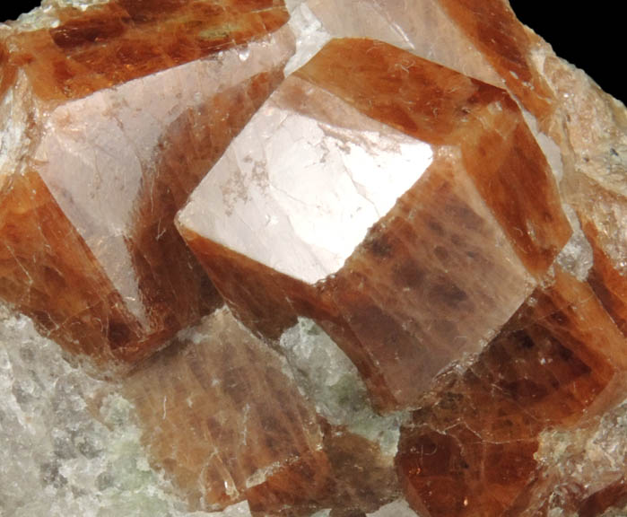 Grossular Garnet in Quartz from Pitts-Tenney Quarry, Minot, Androscoggin County, Maine