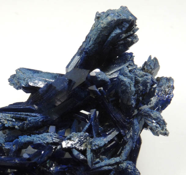 Azurite from Touissit Mine, 21 km SSE of Oujda, Jerada Province, Oriental, Morocco