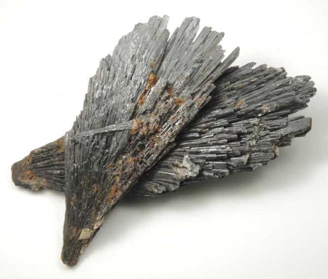 Kyanite var. Black Kyanite from Ribeiro da Folha, Minas Novas, Minas Gerais, Brazil