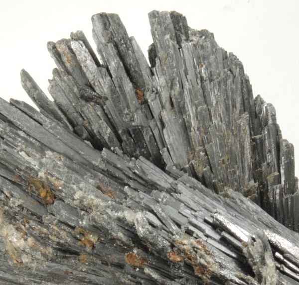 Kyanite var. Black Kyanite from Ribeiro da Folha, Minas Novas, Minas Gerais, Brazil