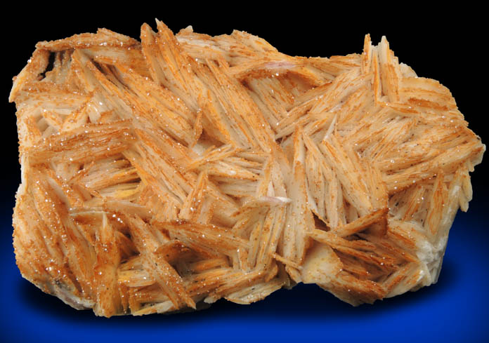 Barite with Vanadinite from Mibladen, Haute Moulouya Basin, Zeida-Aouli-Mibladen belt, Midelt Province, Morocco