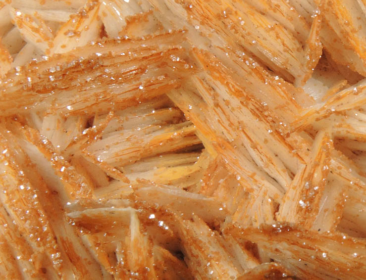 Barite with Vanadinite from Mibladen, Haute Moulouya Basin, Zeida-Aouli-Mibladen belt, Midelt Province, Morocco