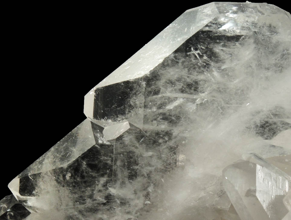 Quartz var. Faden-Habit Quartz from Coleman's Mine, Miller's Mountain, Jessieville, Garland County, Arkansas