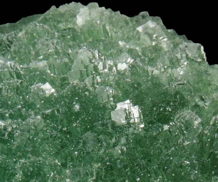 Fluorite over Quartz from De'an Mine, Wushan, Jiangxi Province, China