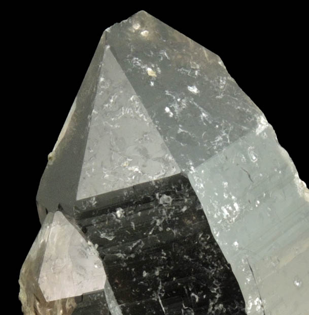 Quartz var. Smoky Quartz with Muscovite from Berry Quarry, Poland, Androscoggin County, Maine