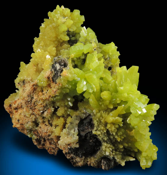 Pyromorphite from Daoping Mine, Yangshuo, Guangxi, China