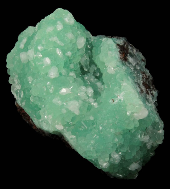 Smithsonite with Hemimorphite from San Antonio el Grande Mine, Santa Eulalia, Aquiles Serdn, Chihuahua, Mexico