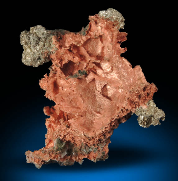 Silver and Copper from Ridge Mine, Mass City, Ontonagon County, Michigan
