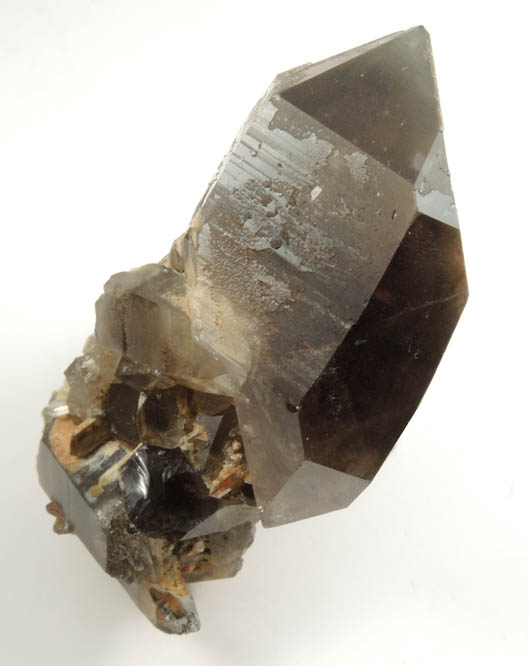 Quartz var. Smoky Quartz from North Moat Mountain, Bartlett, Carroll County, New Hampshire