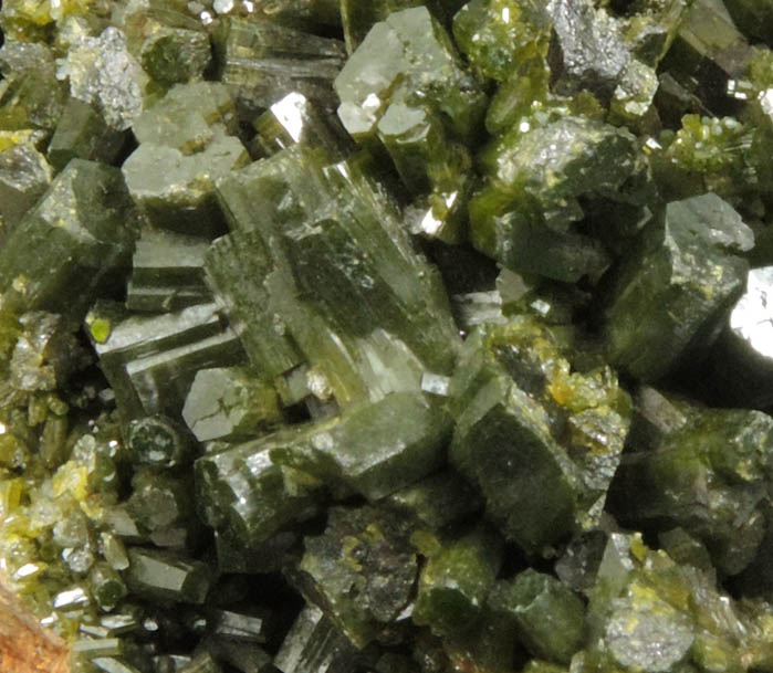 Pyromorphite from Wheatley Mine, Phoenixville District, Chester County, Pennsylvania