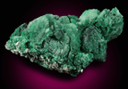 Malachite pseudomorphs after Azurite from Bisbee, Warren District, Cochise County, Arizona