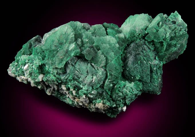 Malachite pseudomorphs after Azurite from Bisbee, Warren District, Cochise County, Arizona