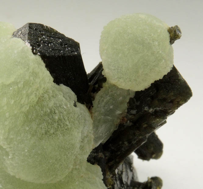 Epidote and Prehnite from Bendoukou, Sandare District, Kayes Region, Mali