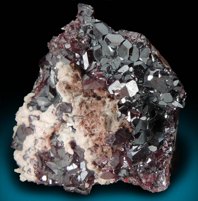 Cuprite from Milpillas Mine, Cuitaca, Sonora, Mexico