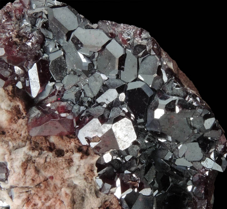 Cuprite from Milpillas Mine, Cuitaca, Sonora, Mexico