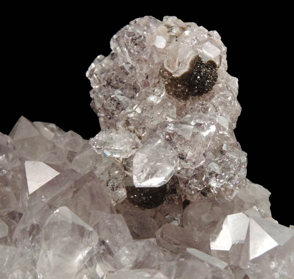 Quartz var. Amethyst Quartz with spherical pseudomorphs from Alto Uruguai, Rio Grande do Sul, Brazil