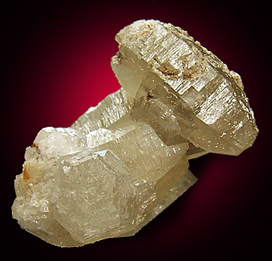 Witherite, pseudo-hexagonal bipyramids from Cave-in-Rock District, Hardin County, Illinois