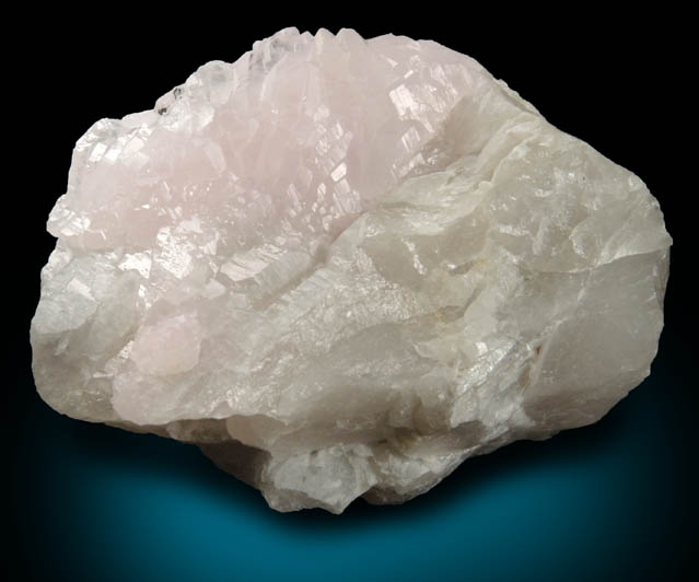 Quartz var. Rose Quartz Crystals from Mount Mica Quarry, Paris, Oxford County, Maine