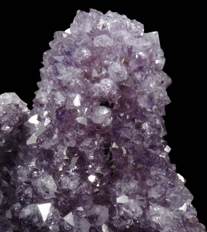 Quartz var. Amethyst Quartz stalactitic formations from Alto Uruguai, Rio Grande do Sul, Brazil