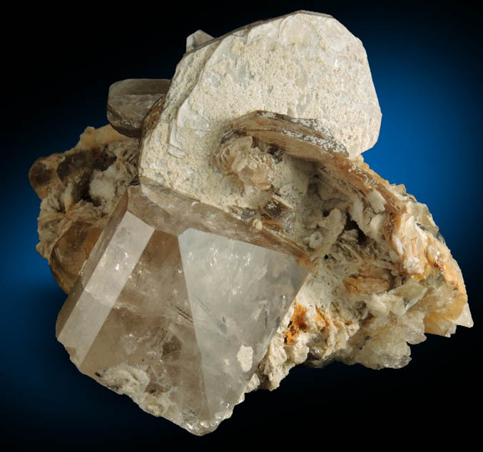 Topaz and Muscovite from Shigar Valley, Skardu District, Gilgit-Baltistan, Pakistan