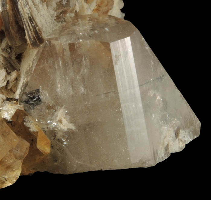 Topaz and Muscovite from Shigar Valley, Skardu District, Gilgit-Baltistan, Pakistan