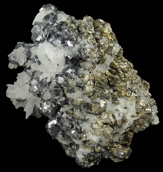 Galena, Pyrite, Quartz from Madan District, Rhodope Mountains, Bulgaria