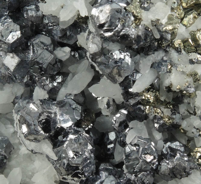 Galena, Pyrite, Quartz from Madan District, Rhodope Mountains, Bulgaria