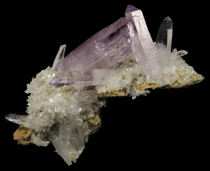 Quartz var. Amethyst Quartz from Piedra Parada, near Las Vigas, Tatatila, Veracruz, Mexico