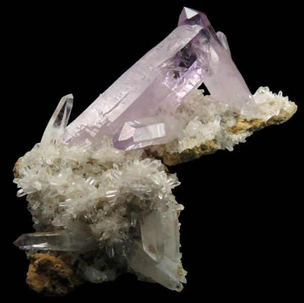 Quartz var. Amethyst Quartz from Piedra Parada, near Las Vigas, Tatatila, Veracruz, Mexico