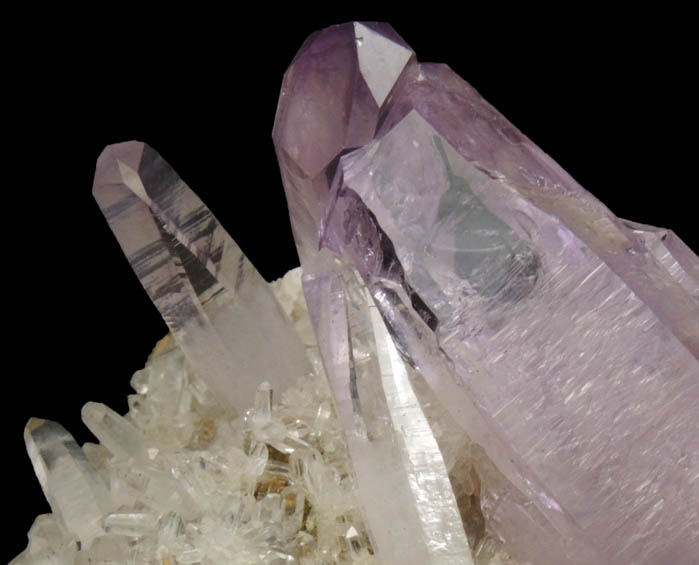 Quartz var. Amethyst Quartz from Piedra Parada, near Las Vigas, Tatatila, Veracruz, Mexico