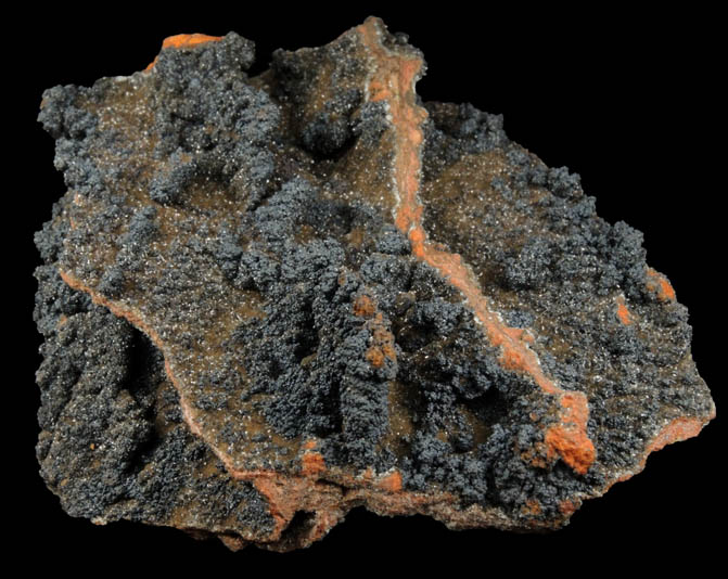 Mimetite and Goethite from San Pedro Corralitos, Casas Grandes, Chihuahua, Mexico