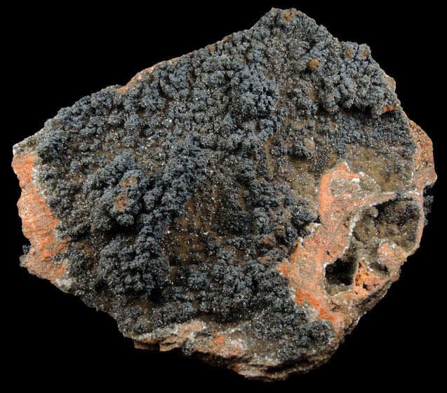 Mimetite and Goethite from San Pedro Corralitos, Casas Grandes, Chihuahua, Mexico