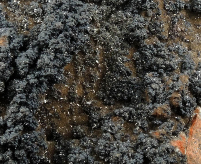 Mimetite and Goethite from San Pedro Corralitos, Casas Grandes, Chihuahua, Mexico