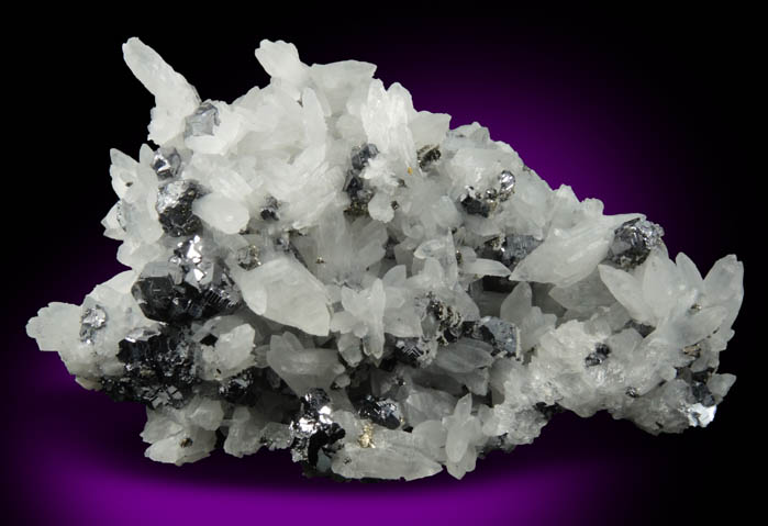 Galena and Quartz from Madan District, Rhodope Mountains, Bulgaria