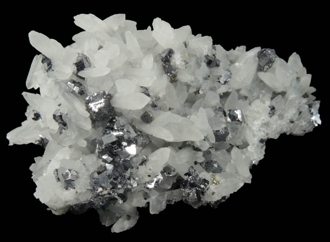 Galena and Quartz from Madan District, Rhodope Mountains, Bulgaria