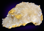 Aragonite from Stony Mountain Quarry, Stone Mtn., Manitoba, Canada