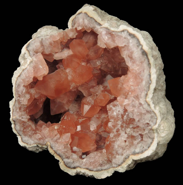 Quartz var. Pink Amethyst Geode from El Choique Mine, Neuqun Basin, Patagonia, Argentina