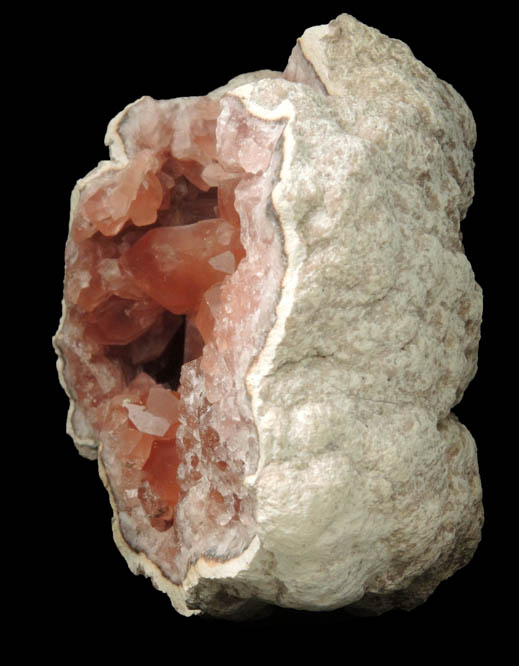 Quartz var. Pink Amethyst Geode from El Choique Mine, Neuqun Basin, Patagonia, Argentina