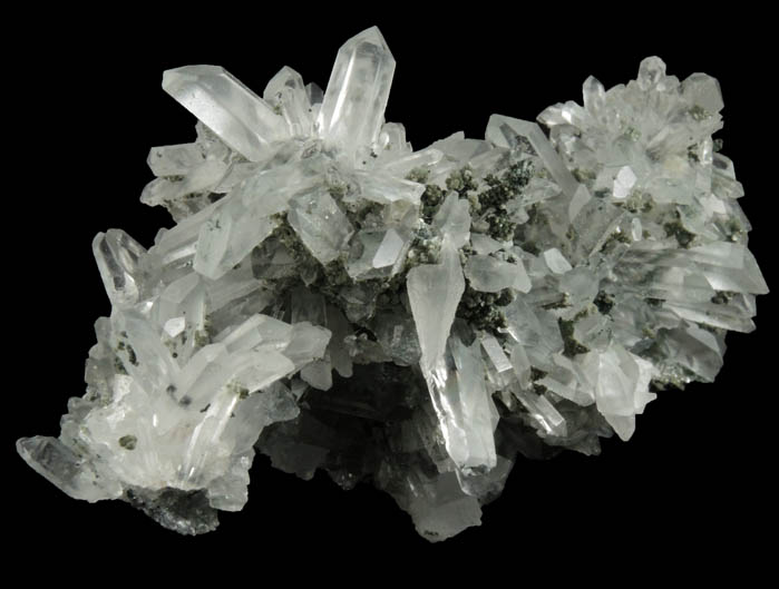 Quartz with Calcite and Muscovite from Madan District, Rhodope Mountains, Bulgaria