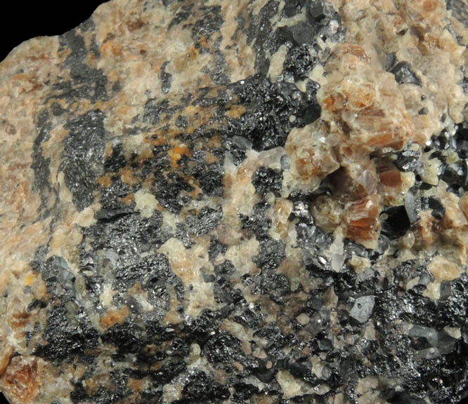 Willemite and Franklinite from Franklin District, Sussex County, New Jersey (Type Locality for Franklinite)