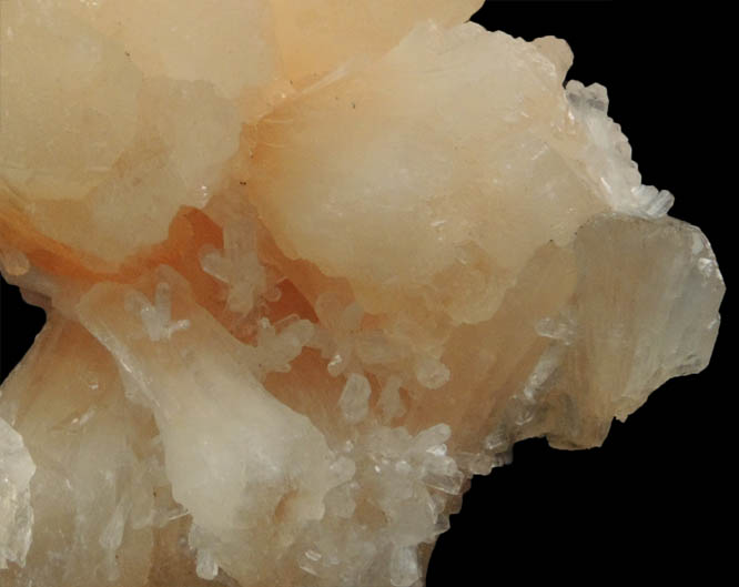 Stilbite on Mordenite from Aurangabad, Maharashtra, India