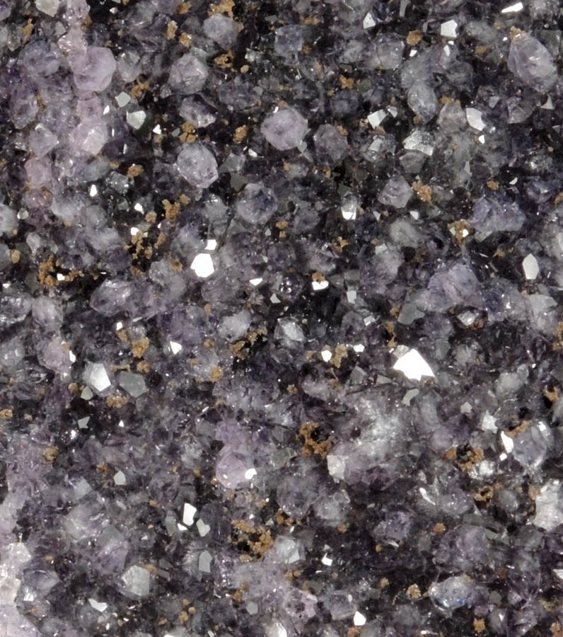 Quartz var. Amethyst Quartz from Catalan Agate-Amethyst District, Southern Paran Basalt Basin, Artigas, Uruguay