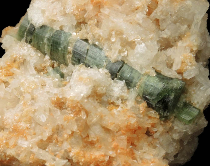 Elbaite Tourmaline, Quartz, Cookeite from Plumbago Mountain, Newry, Oxford County, Maine